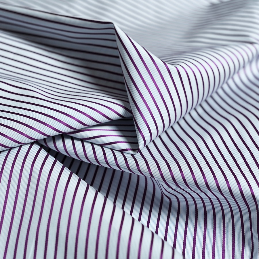 Navy Micro-Pinstripe