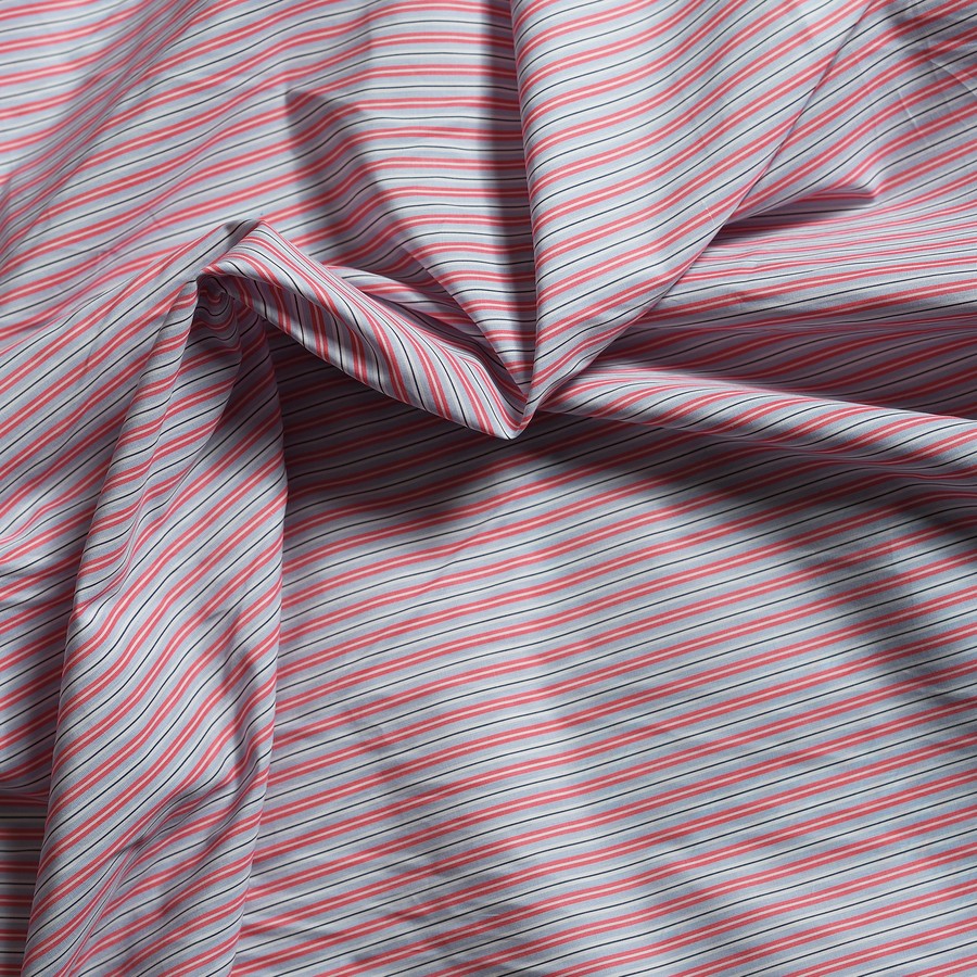 Salmon Pinstripe